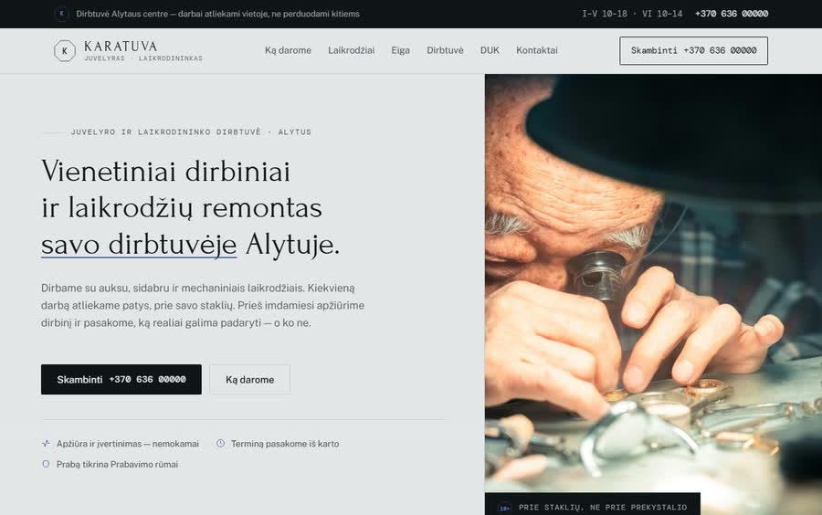 Karatuva — Karylo sukurta svetainė