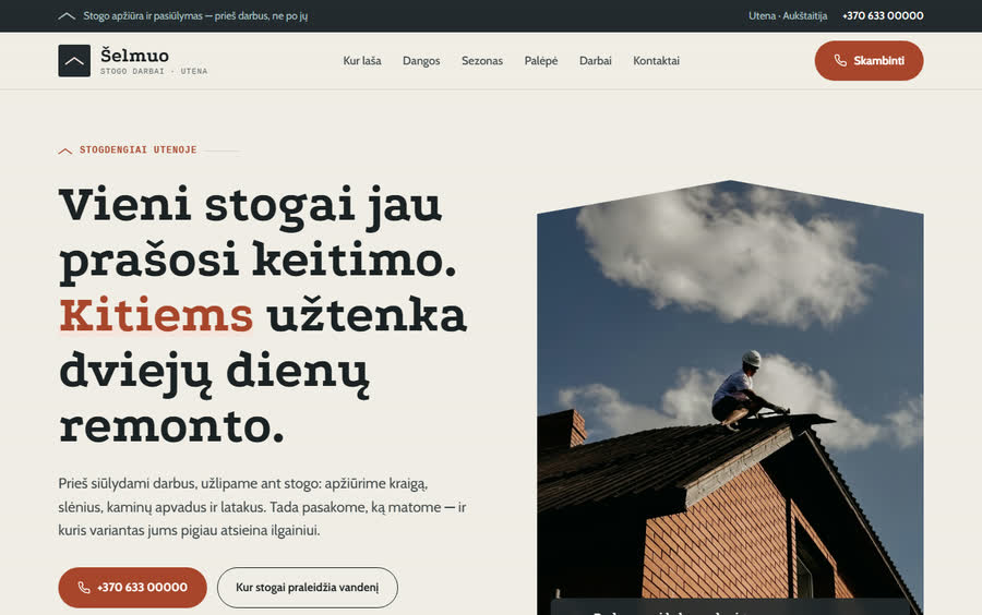 Šelmuo — Karylo sukurta svetainė