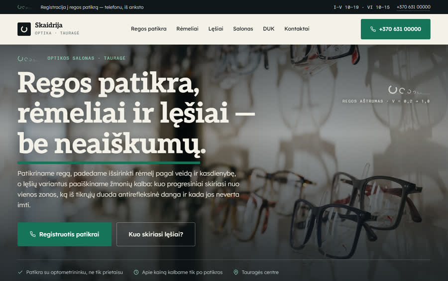 Skaidrija — Karylo sukurta svetainė